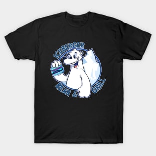 Iceberger bear and grill logo T-Shirt